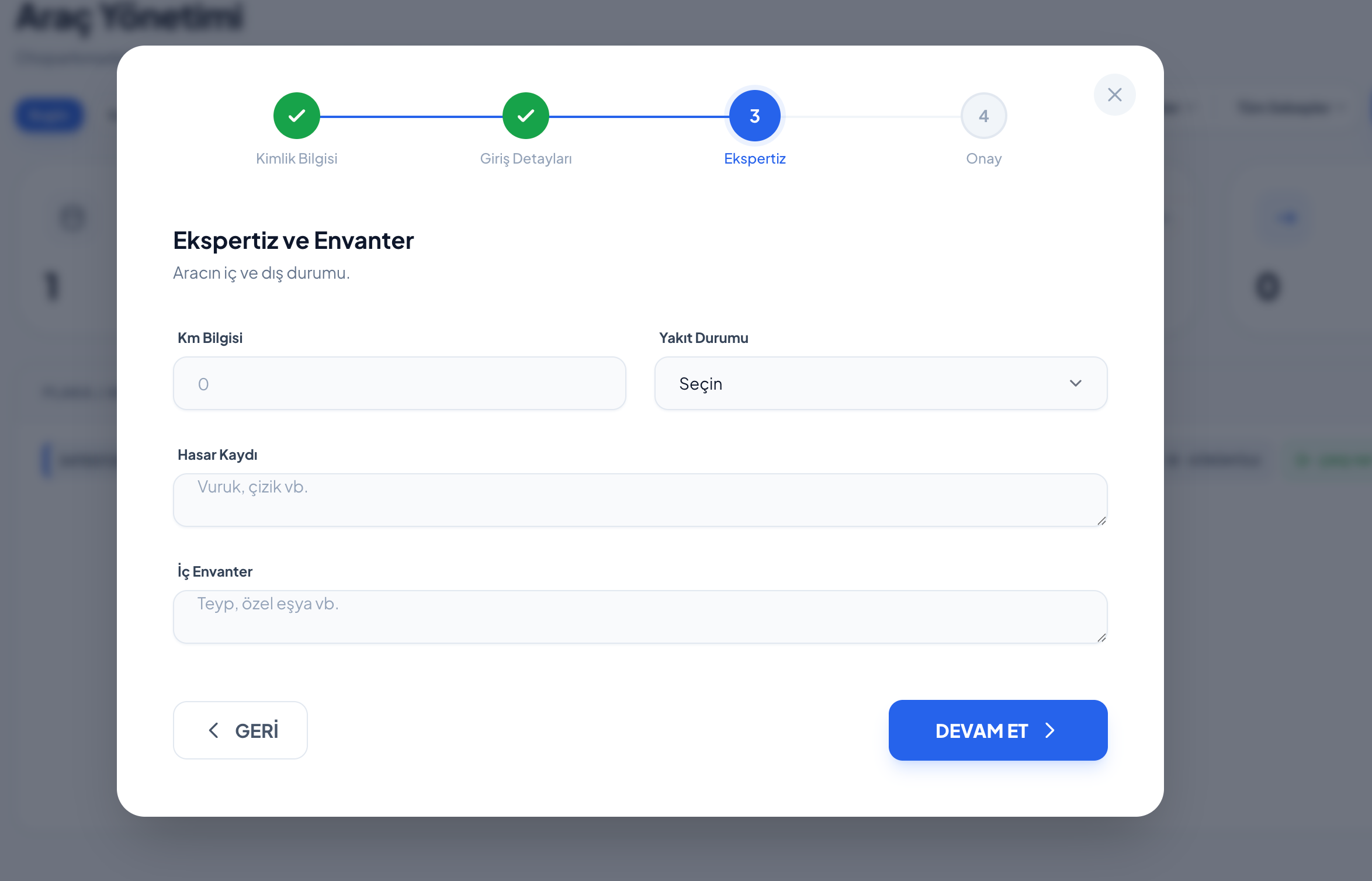 Yediemin Otopark Yazılımı ekran görüntüsü 4